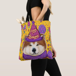 BOLSO DE TELA AKITA DOG
