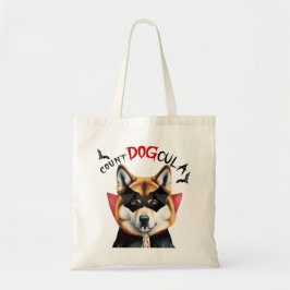 Bolso De Tela Akita Perro Trick de vampiros o trata Halloween