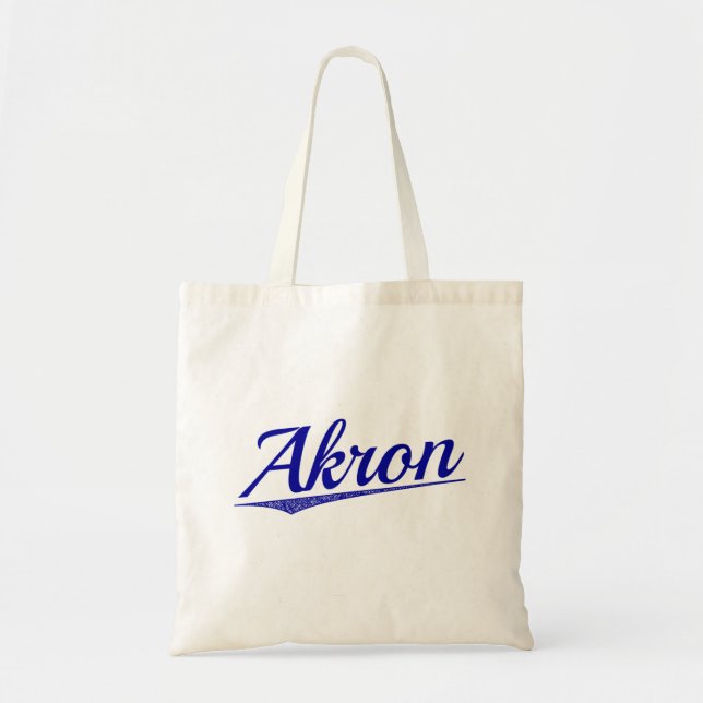 Bolso De Tela Akron (Frente)