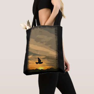 Bolso De Tela Al amanecer