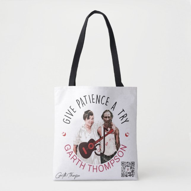 Bolso de tela al hombro (Anverso)