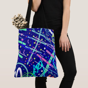 Bolso De Tela Al otro lado del cielo nocturno