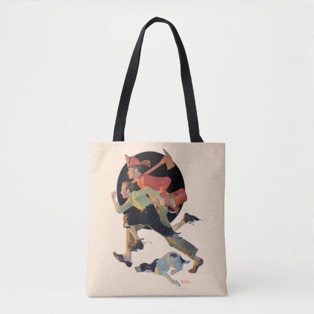 Bolso De Tela Al rescate (Anverso)