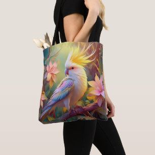 Bolso De Tela Ala irlandesa Cockatiel Fantasy Bird