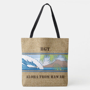 Bolso De Tela Ala MoanaHawaiian Monogram Beach Bag