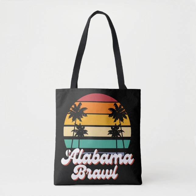 Bolso De Tela Alabama Brawl (Anverso)
