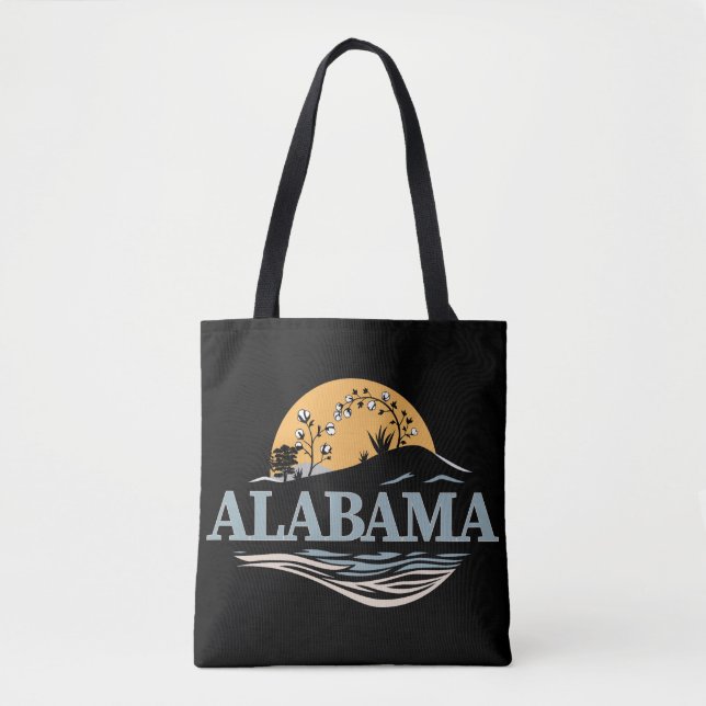 Bolso De Tela Alabama Estados Unidos de América (Anverso)
