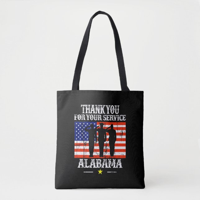Bolso De Tela Alabama Tote Bag (Anverso)