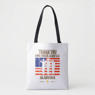 Bolso De Tela Alabama Tote Bags