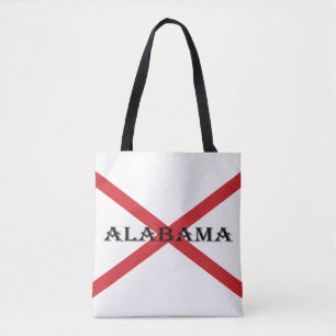 Bolso De Tela Alabama y bagstcn de bandera