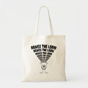 Bolso De Tela Alabar a la Emoji del Señor