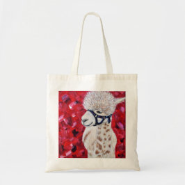 Bolso De Tela Alan the Alpaca Painting