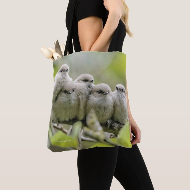 Bolso De Tela Alarmante foto de la familia Songbirds de los anim (Detalle)