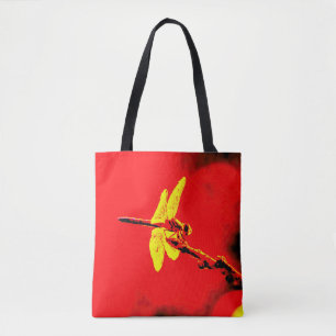 Bolso De Tela Alas amarillas