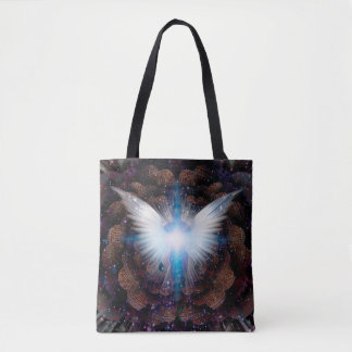 Bolso De Tela Alas brillantes y aura