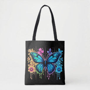 Bolso De Tela Alas de degradado de sueño: una mariposa en el Pas