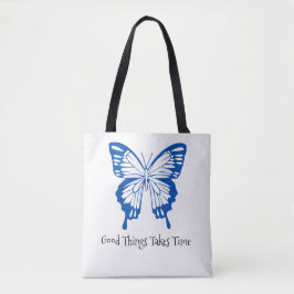 Bolso De Tela "Alas de la elegancia: Tote de belleza fluido"