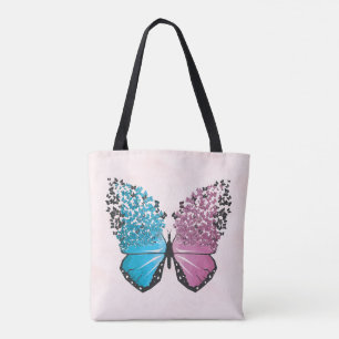 Bolso De Tela Alas de la transformación