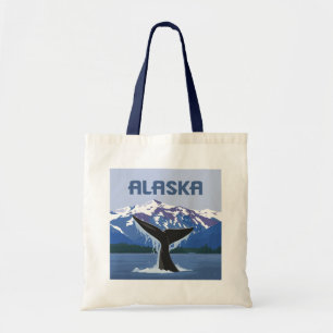 Bolso De Tela Alaska   Comercio de ballenas
