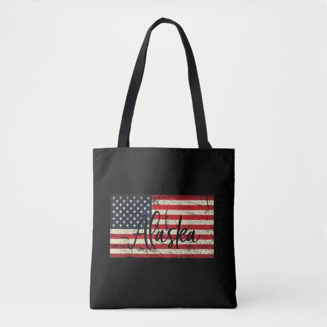 Bolso De Tela Alaska Estados Unidos Estados Unidos Viajes Alaska (Anverso)