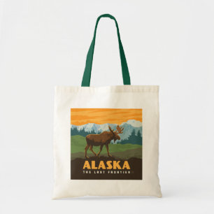 Bolso De Tela Alaska   Frontier Moose