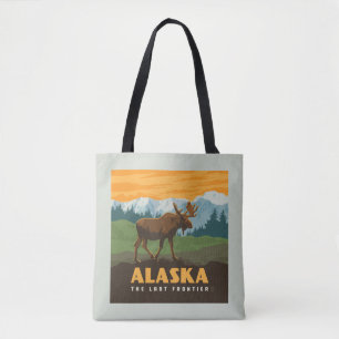 Bolso De Tela Alaska Frontier Moose