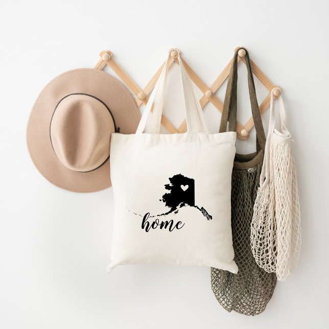 Bolso De Tela Alaska Home State Tote Bag (Subido por el creador)