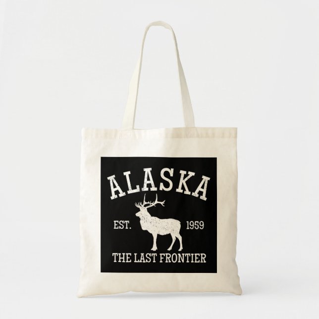Bolso De Tela Alaska, la última frontera (Frente)
