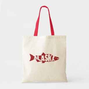Bolso De Tela Alaska Salmon