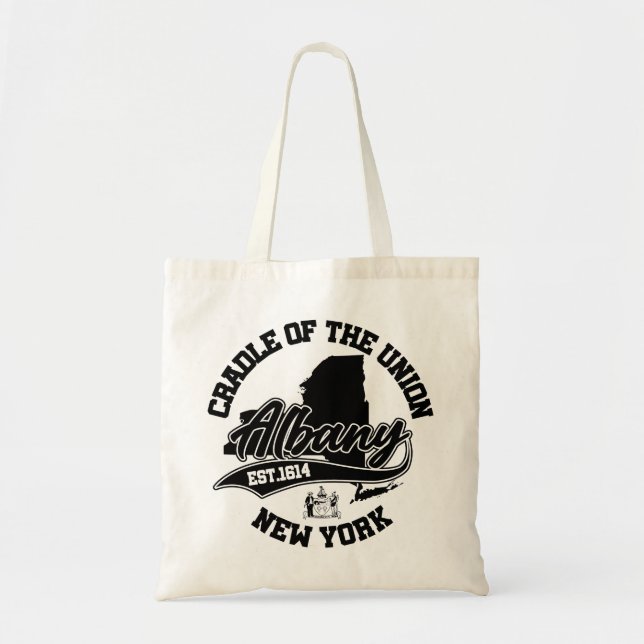 Bolso De Tela Albany, Nueva York (Frente)