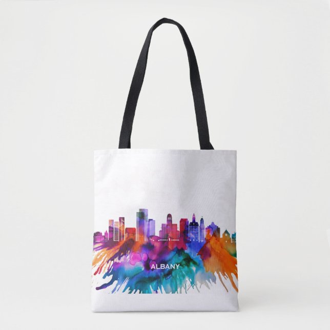 Bolso De Tela Albany Skyline (Anverso)