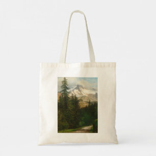 Bolso De Tela Albert Bierstadt Pintando Nieve en el Alto País