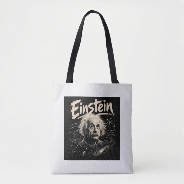 Bolso De Tela Albert Einstein  (Anverso)