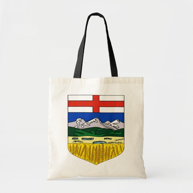 Bolso De Tela Alberta, Canadá (Frente)