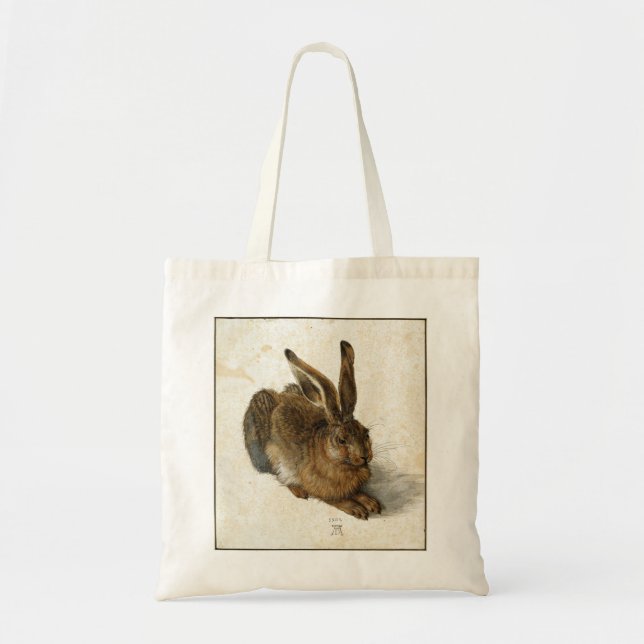 Bolso De Tela ALBRECHT DÜRER - liebre joven 1502 (Frente)