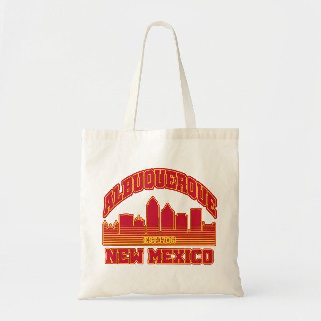 Bolso De Tela Albuquerque, Nuevo México (Frente)