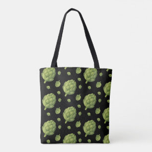 Bolso De Tela Alcachofras