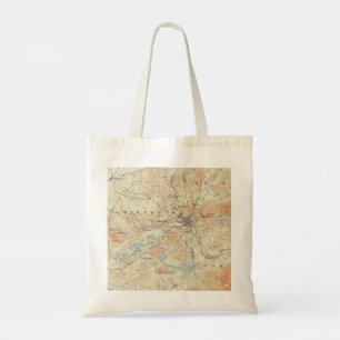Bolso De Tela Aldea y área del lago Saranac en Adirondacks