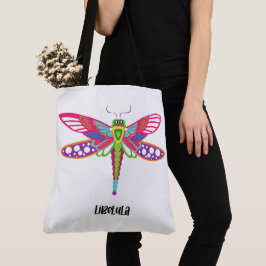 Bolso De Tela Alebrije Libelula