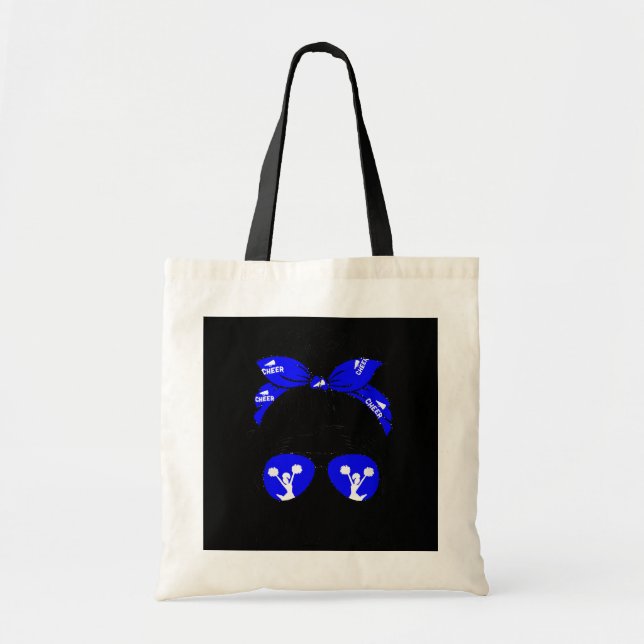 Bolso De Tela Alegre animador de Bun Hair de la vida de mamá (Frente)