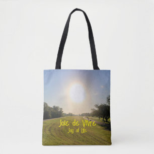 Bolso De Tela "Alegría de la vida"