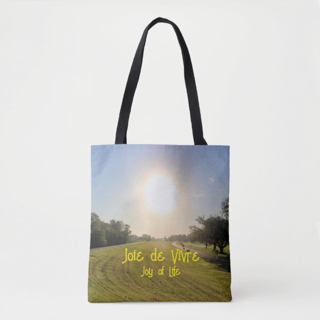 Bolso De Tela "Alegría de la vida" (Anverso)