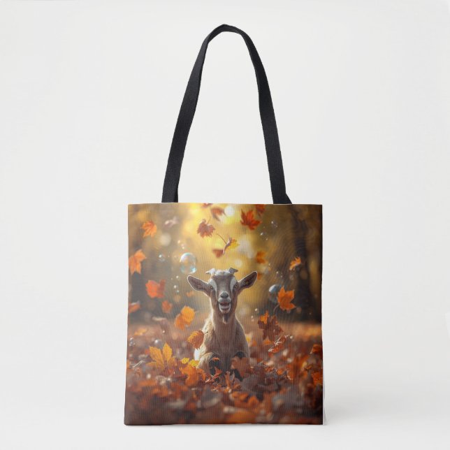 Bolso De Tela Alegría de otoño (Anverso)