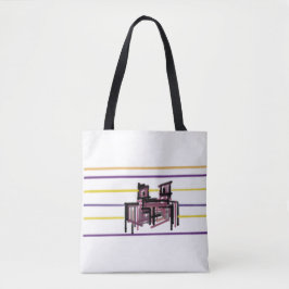 Bolso De Tela Alegría de verano de cangrejo