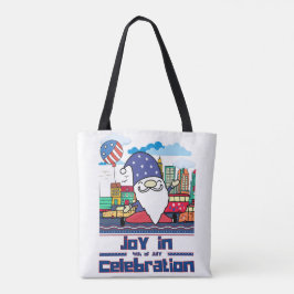 Bolso De Tela Alegría en la celebración del 4 de julio
