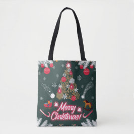 Bolso De Tela Alegría eterna de los Navidades