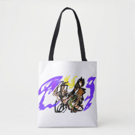 Bolso De Tela Alegría genial de lobo
