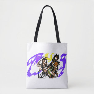 Bolso De Tela Alegría genial de lobo