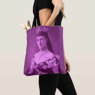 Bolso De Tela Alejandría de Dinamarca en lavanda