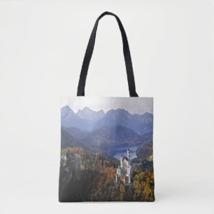 Bolso De Tela Alemania, Baviera, Castillo de Neuschwanstein.